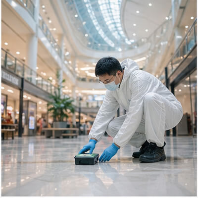 靖西市学校中心红火蚁消杀案例